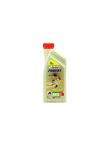 Castrol Power 1 4t 10W-40 1 Litre Motor Yağı ( Üretim Yılı: 2024 ) ürün görseli 1