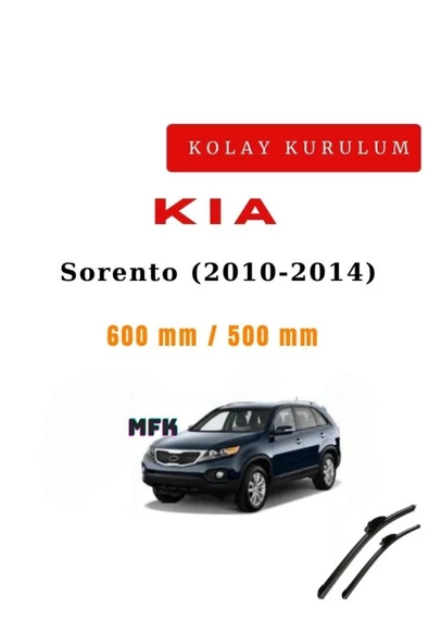Mfk Kia Sorento (2010-2014) Araca Özel Silecek Ön iki ürün görseli 1