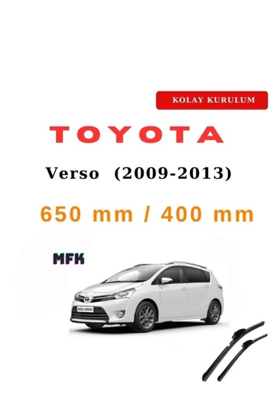Mfk Toyota Verso (2009-2013) Araca Özel Silecek Ön İki ürün görseli 1