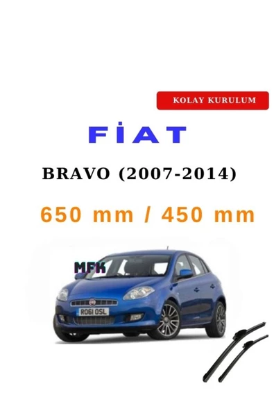 Mfk Fiat Bravo (2007-2014) Araca Özel Silecek ürün görseli 1