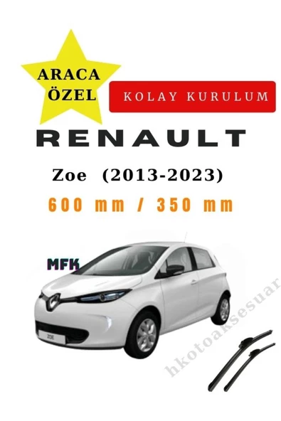 Mfk Renault Zoe  (2013-2023) Araca Özel Sİlecek Ön İki ürün görseli 1