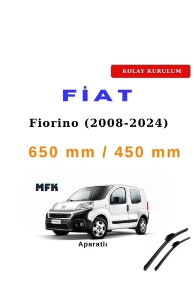 Mfk Fiat Fiorino (2008-2024) Araca Özel Silecek ön İki ürün görseli 1