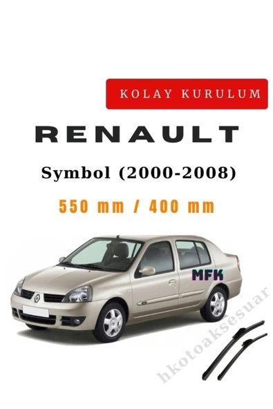 Mfk Renault Symbol (2000-2008) Araca Özel Silecek ürün görseli 1