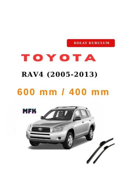Mfk Tooyota RAV4 (2005-2013) Araca Özel Silecek Ön İki ürün görseli 1
