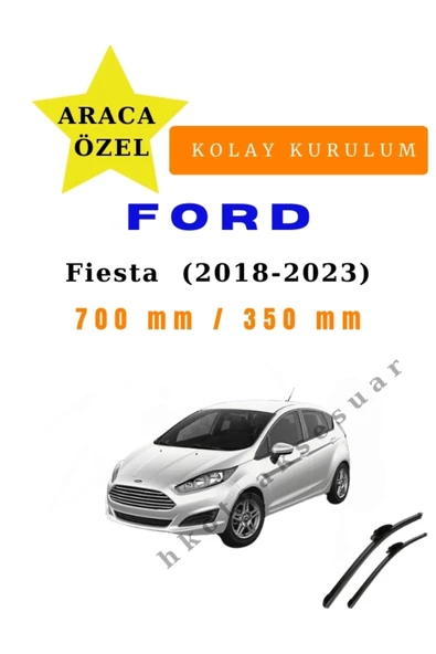 Mfk Ford Fiesta  (2018-2023) Araca Özel Sİlecek Ön İki ürün görseli 1