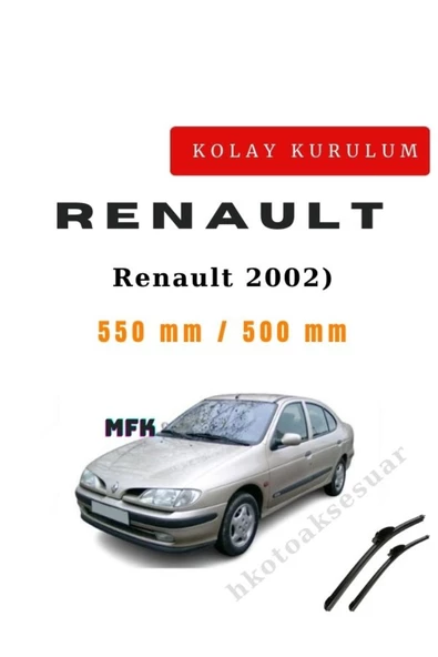 Mfk Renault Megane  (1996-2002) Araca Özel Silecek ürün görseli 1