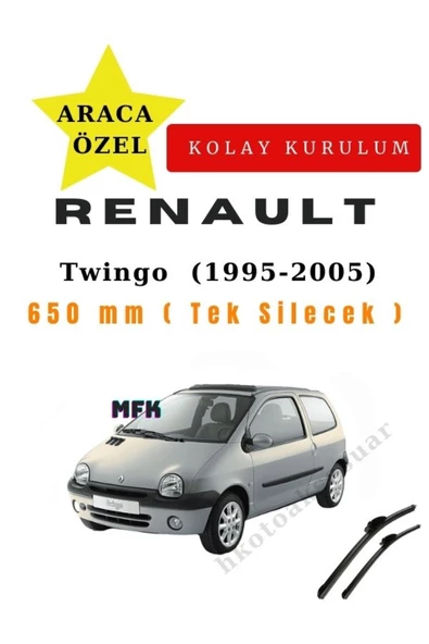 Mfk Renault Twingo  (1995-2005) Araca Özel Silecek Ön ürün görseli 1