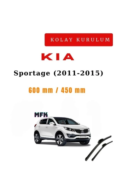 Mfk Kia Sportage (2011-2015) Araca Özel Silecek Ön İki ürün görseli 1