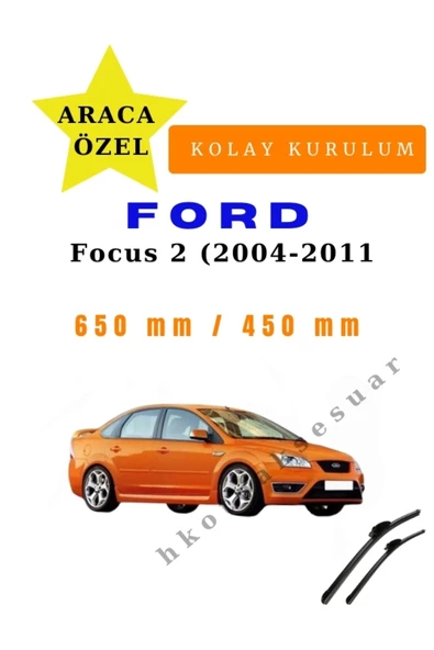 Mfk Ford Focus 2 (2004-2011) Araca Özel Sİlecek ürün görseli 1