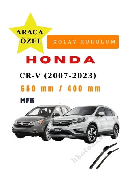 Mfk Honda CR-V (2007-2023) Araca Özel Sİlecek Ön İki ürün görseli 1