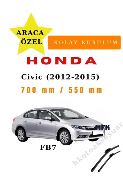 Mfk Honda Civic  FB7  (2012-2015) ürün görseli 1