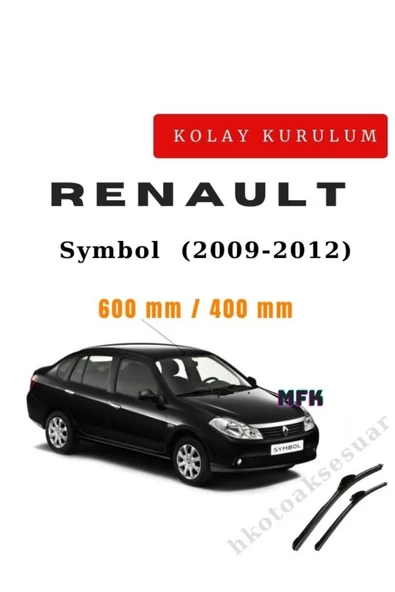 Mfk Renault Symbol  (2009-2012) Araca Özel Silecek ürün görseli 1