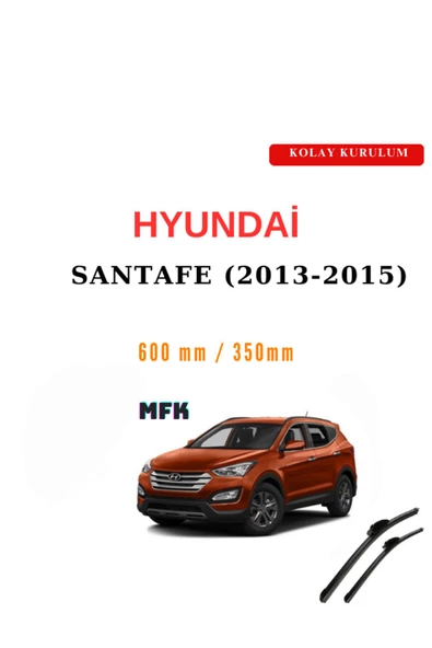 Mfk Hyundai SantaFe (2013-2015) Araca Özel Silecek ürün görseli 1