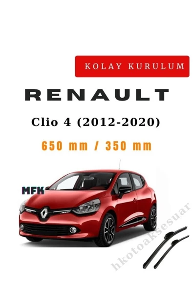 Mfk Renault Clio 4 (2012-2020)  Araca Özel Silecek Ön İki ürün görseli 1