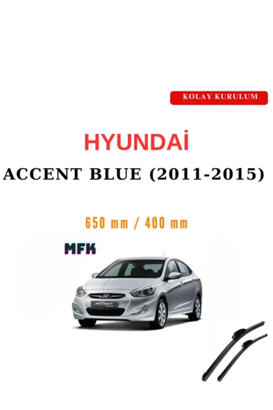 Mfk Hyundai Accent Blue (2011-2015) Araca Özel Silecek ürün görseli 1