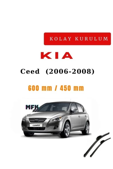Mfk Kia Ceed (2006-2008) Araca Özel Sİlecek Ön İki ürün görseli 1