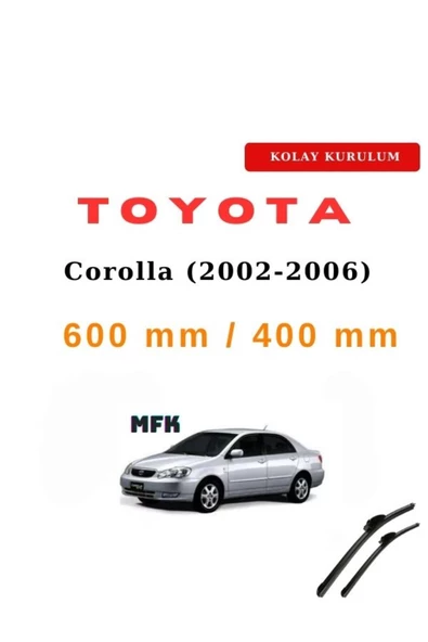 Mfk Toyota Corolla (2002-2006) Araca Özel Silecek ürün görseli 1
