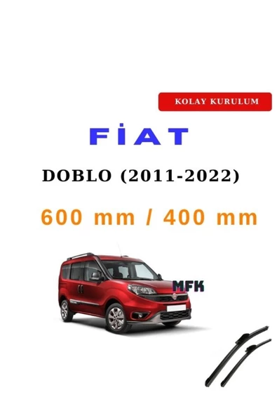Mfk Fiat Doblo (2011-2022) araca Özel Silecek Ön İki ürün görseli 1