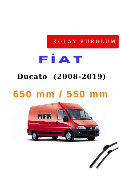 Mfk Fiat Ducato  (2008-2019) Araca Özel Silecek ürün görseli 1