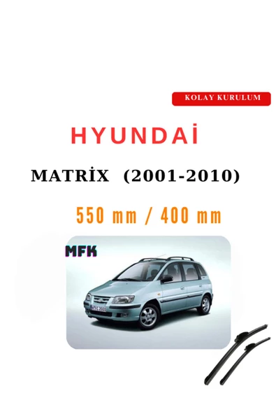 Mfk Hyundai MAtrix (2001-2010) Araca Özel Silecek ürün görseli 1