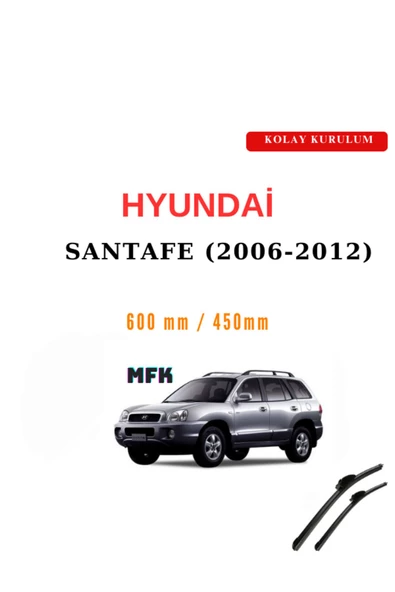 Mfk Hyundai SantaFe (2006-2012) Araca Özel Silecek ürün görseli 1