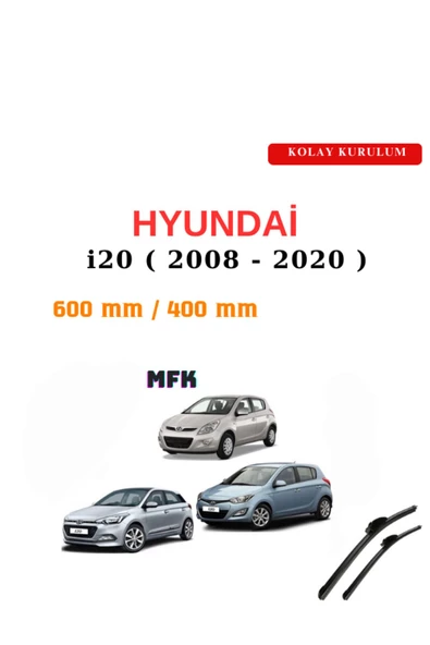 Mfk Hyundai i20 (2008-2020) Araca Özel Silecek ürün görseli 1