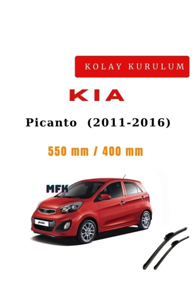 Mfk Kia Picanto  (2011-2016) Araca Özel Sİlecek Ön İki ürün görseli 1