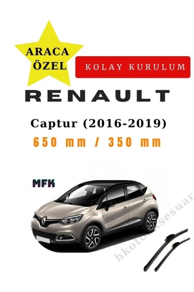 Mfk Renault Captur  (2016-2019) Araca Özel Silecek ürün görseli 1