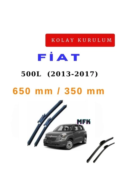 Mfk Fiat 500L  (2013-2017) Araca Özel Silecek Ön İki ürün görseli 1