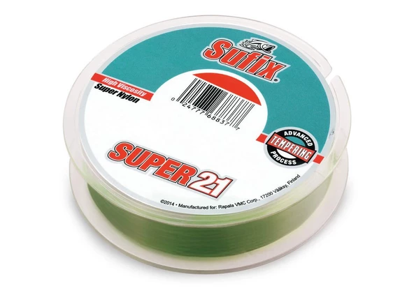 Sufix Süper 21  0.14 mm Monofilament Olta Misinası 100m 1.9kg Çeker ürün görseli 1