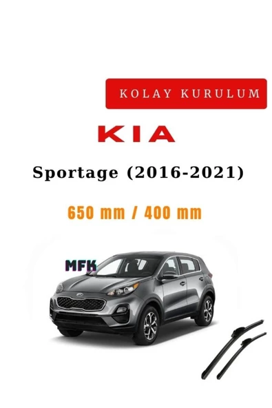 Mfk Kia Sportage (2016-2021) Araca Özel Sİlecek Ön İki ürün görseli 1