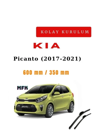 Mfk Kia Picanto (2017-2021) Araca Özel Silecek Ön İki ürün görseli 1