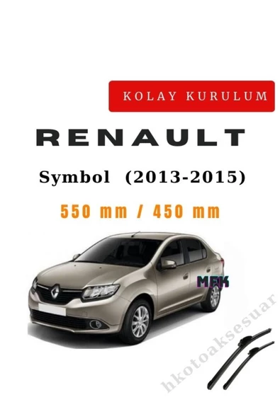 Mfk Renault Symbol  (2013-2015) Araca Özel Silecek ürün görseli 1