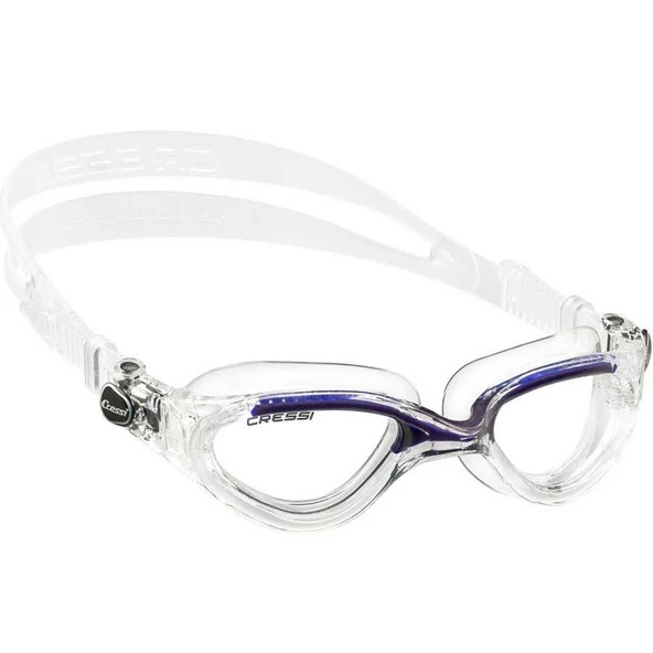 Cressi Flash Yetişkin Deniz Gözlüğü CLEAR-CLEAR-BLUE ürün görseli 1