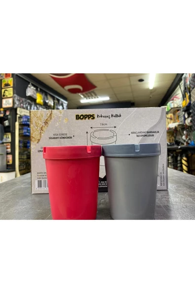 BOOPS Kokusuz Oto Küllük Kırmızı ürün görseli 1