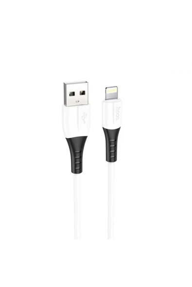 HOCO X82 iPhone Lightning to USB 2.4A Silikon Data ve Şarj Kablosu - Resim 2