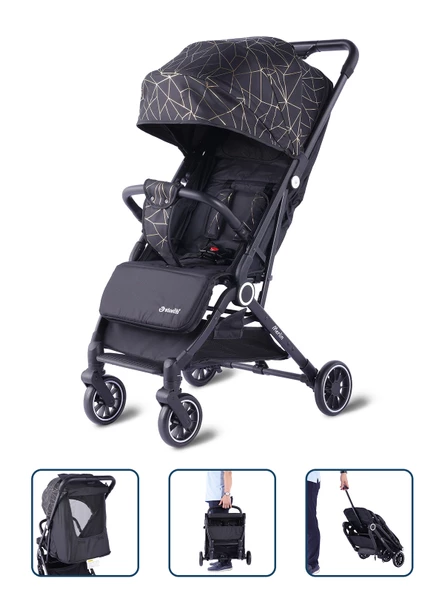 Baby Storch - Merlin Model Compact Bebek Arabası Kabin boy ürün görseli 1