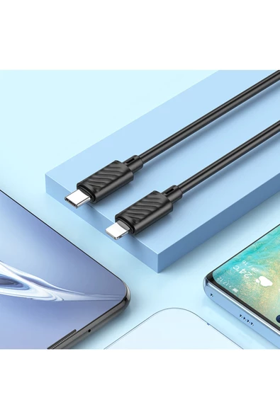 Hoco X88 Gratified PD Hızlı Şarj Kablosu - Type C to Lightning Apple Iphone - Premium Product ürün görseli 1