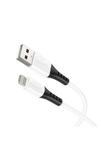HOCO X82 iPhone Lightning to USB 2.4A Silikon Data ve Şarj Kablosu - Resim 3