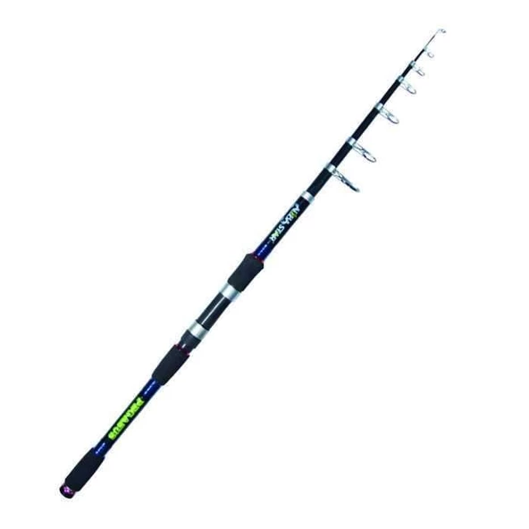 Albastar Pegasus 360 cm 70-120g Atarlı Karbon Teleskopik Olta Kamışı ürün görseli 1