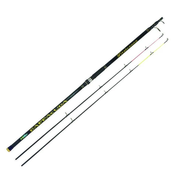Italcanna Barracuda 430 cm Çift Uçlu(70-120g/90-170g) Karbon Surf Olta Kamışı ürün görseli 1