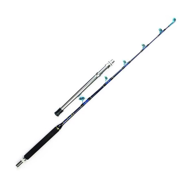 Albastar Sunrise 180 cm 20-30 lbs Aksiyonlu Karbon Trolling Olta Kamışı ürün görseli 1