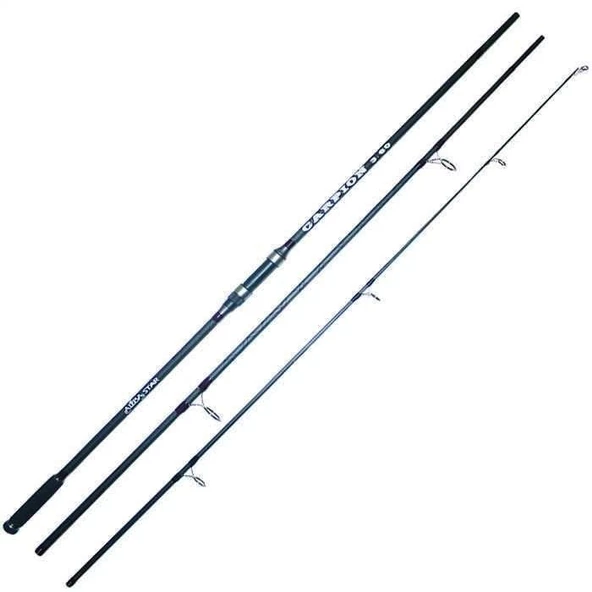 Albastar Carpion 390 cm 3 lbs Aksiyonlu Parçalı Karbon Sazan Olta Kamışı ürün görseli 1