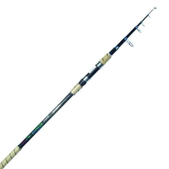Albastar Basic Lake 240 cm 50-100g Atarlı Karbon Teleskopik Olta Kamışı ürün görseli 1