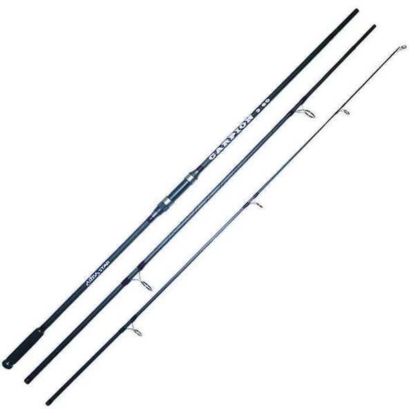 Albastar Carpion 360 cm 3 lbs Aksiyonlu Parçalı Karbon Sazan Olta Kamışı ürün görseli 1
