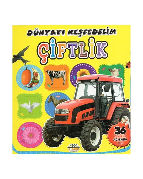 Çiftlik Dünyayı Keşfedelim 0-6 Yaş Yayınları ürün görseli 1