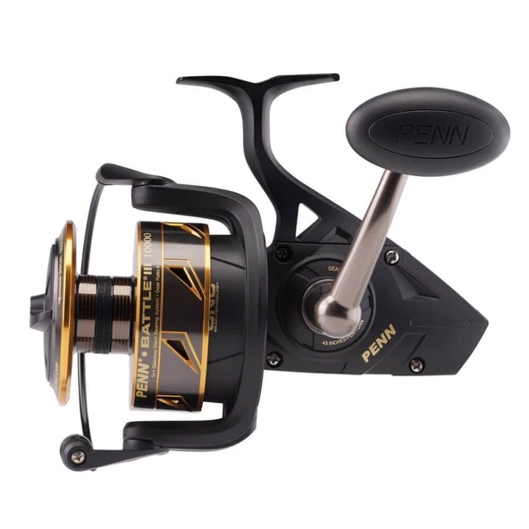 Penn Battle III 3000 5+1 Bilyalı 6.2:1 Devirli Spin Olta Makinesi ürün görseli 1