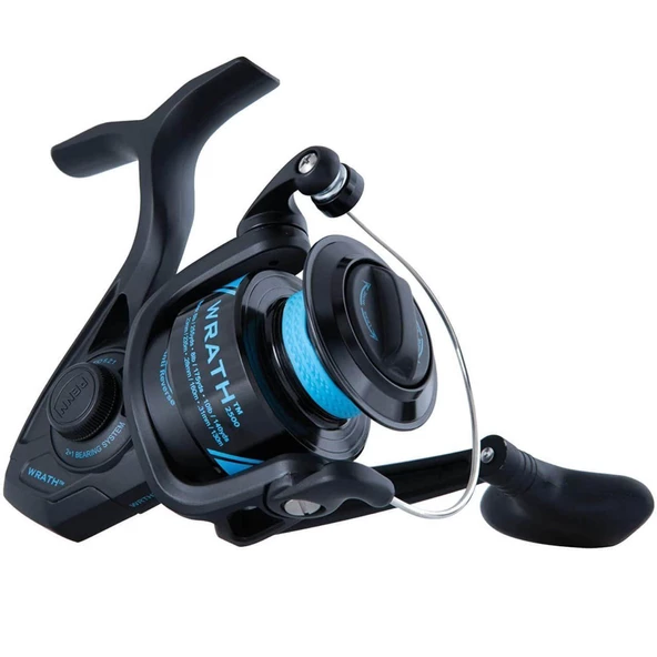 Penn Wrath 3000 2+1 Bilyalı 6.2:1 Devirli Spin Olta Makinesi ürün görseli 1