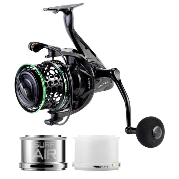 Kali Kunnan Spinit Air 7700L 6+1 Bilyalı 4.6:1 Devirli Surf Olta Makinesi ürün görseli 1