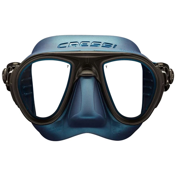 Cressi Calibro Yetişkin Dalış Maskesi Mavi - Resim 4